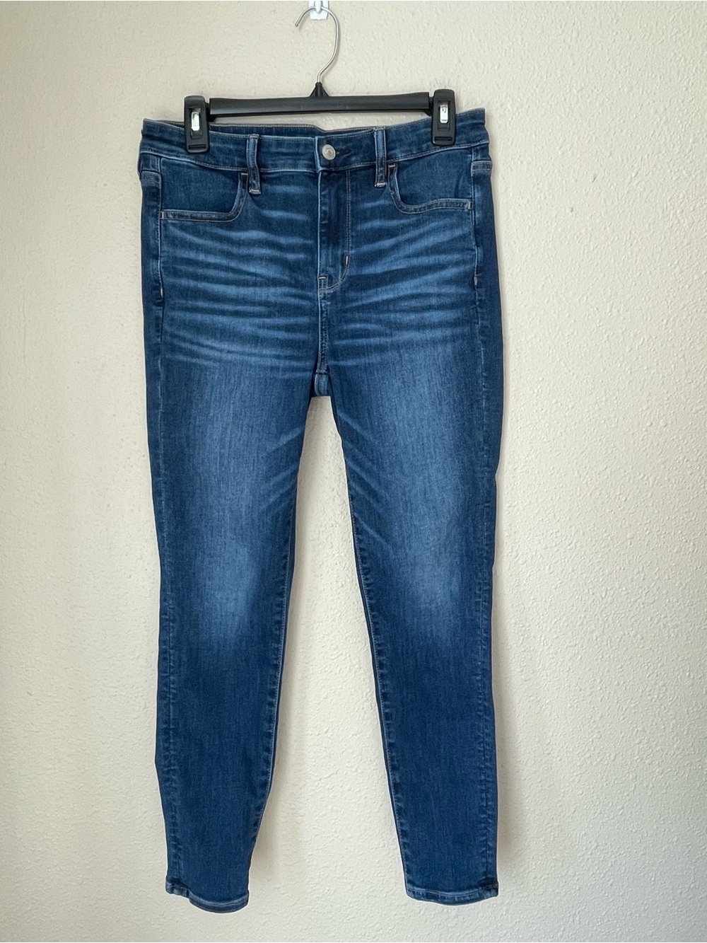 American Eagle Dark Wash High Rise Jegging Skinny Jeans